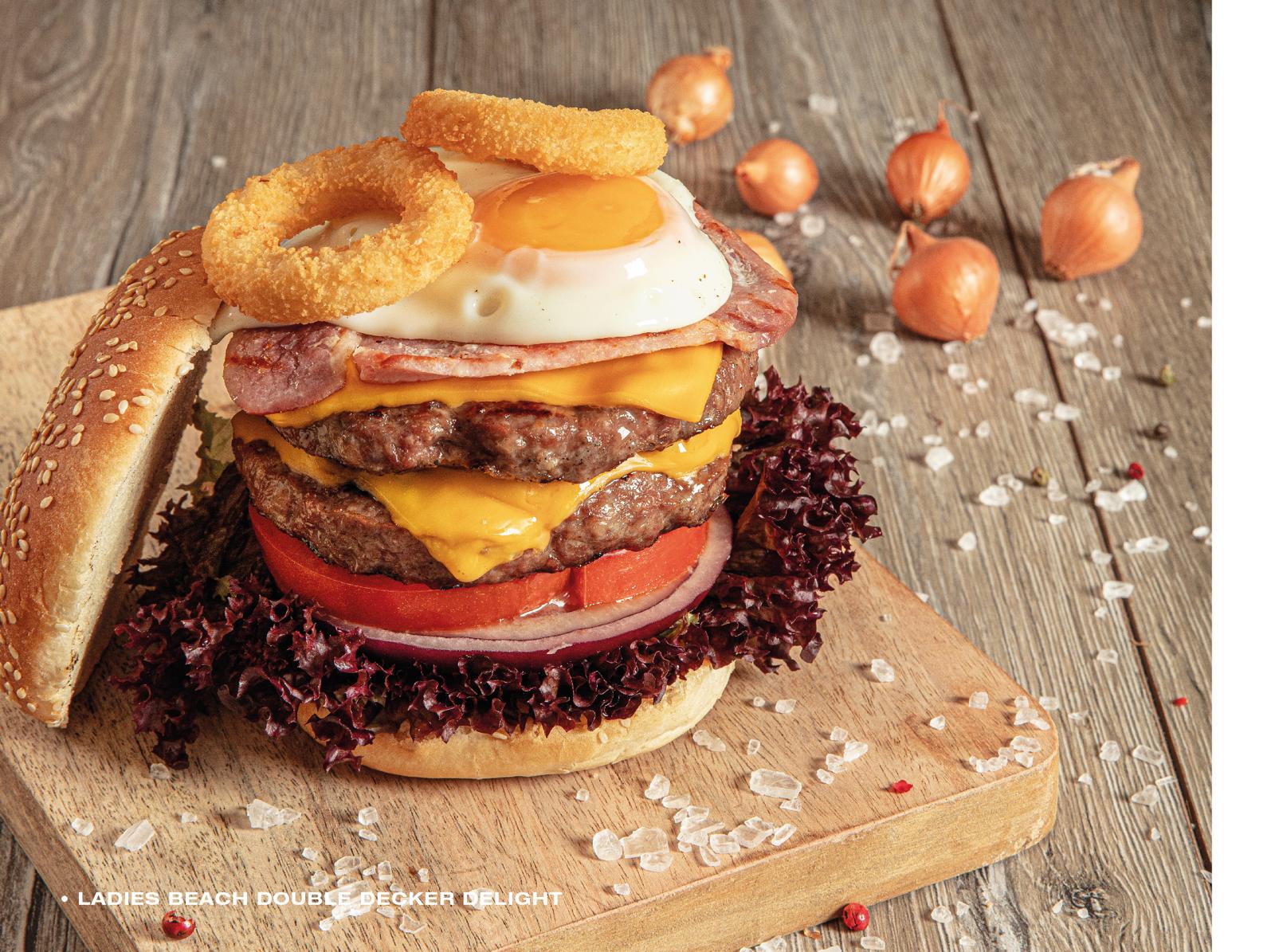 Ladies Beach'in Büyük Burgeri (300 gr.)